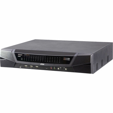 ATEN 1-Local/4-Remote Shared Access 64-Port Multi-Interface Cat 5 KVM over IP Switch - TAA - KN4064VB