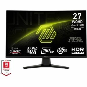 MSI MAG 274CQF 27 inch Curved 2K resolution Gaming Display monitor 180Hz - MAG274CQF