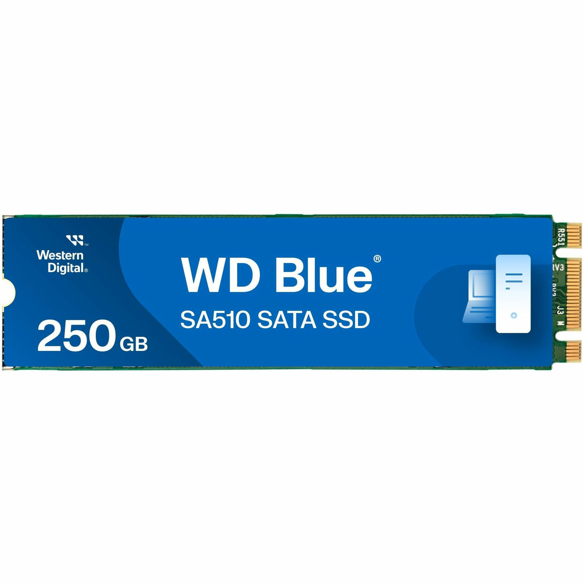 WD Blue SA510 WDS200T3B0B 2 TB Solid State Drive - M.2 2280 Internal - SATA (SATA/600) - WDS200T3B0B-00C7C0