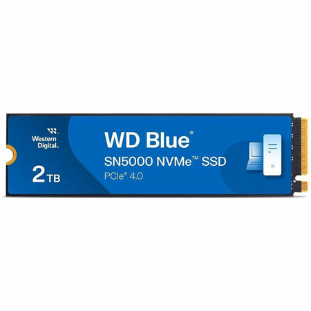 WD Blue SN5000 WDS200T4B0E-00CNZ0 2 TB Solid State Drive - M.2 2280 Internal - PCI Express NVMe (PCI Express NVMe 4.0 x4) - WDS200T4B0E-00CNZ0