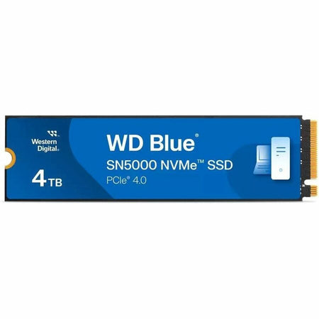 WD Blue SN5000 WDS400T4B0E-00BKY0 Solid State Drive - M.2 2280 Internal - PCI Express NVMe (PCI Express NVMe 4.0 x4) - WDS400T4B0E-00BKY0