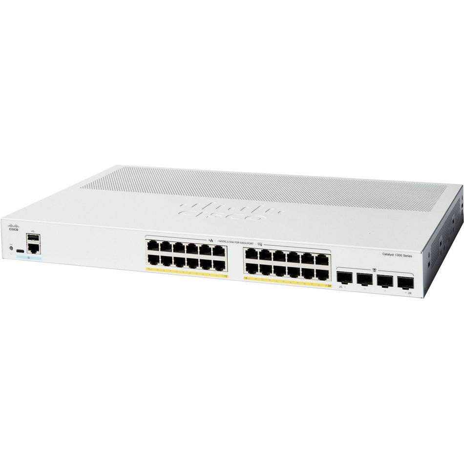 Cisco Catalyst C1300-24P-4G Ethernet Switch - C1300-24P-4G-RF