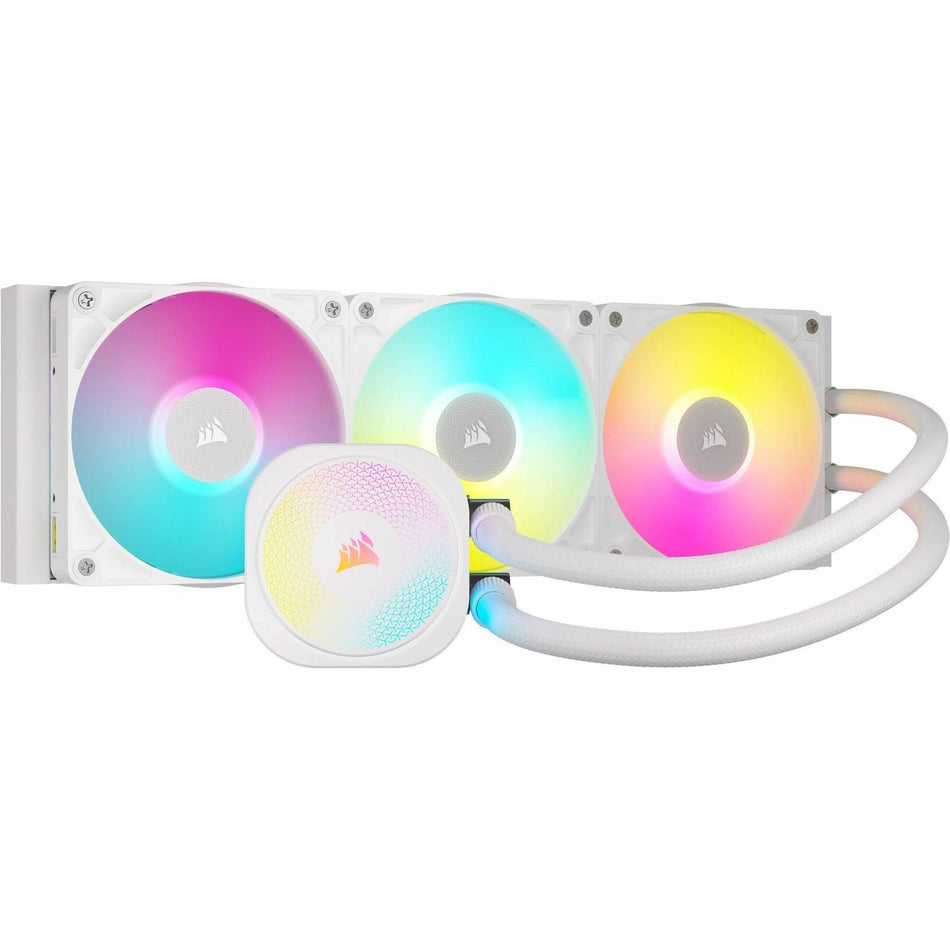 Corsair iCUE LINK TITAN 360 RX RGB AIO Liquid CPU Cooler - White - CW-9061021-WW