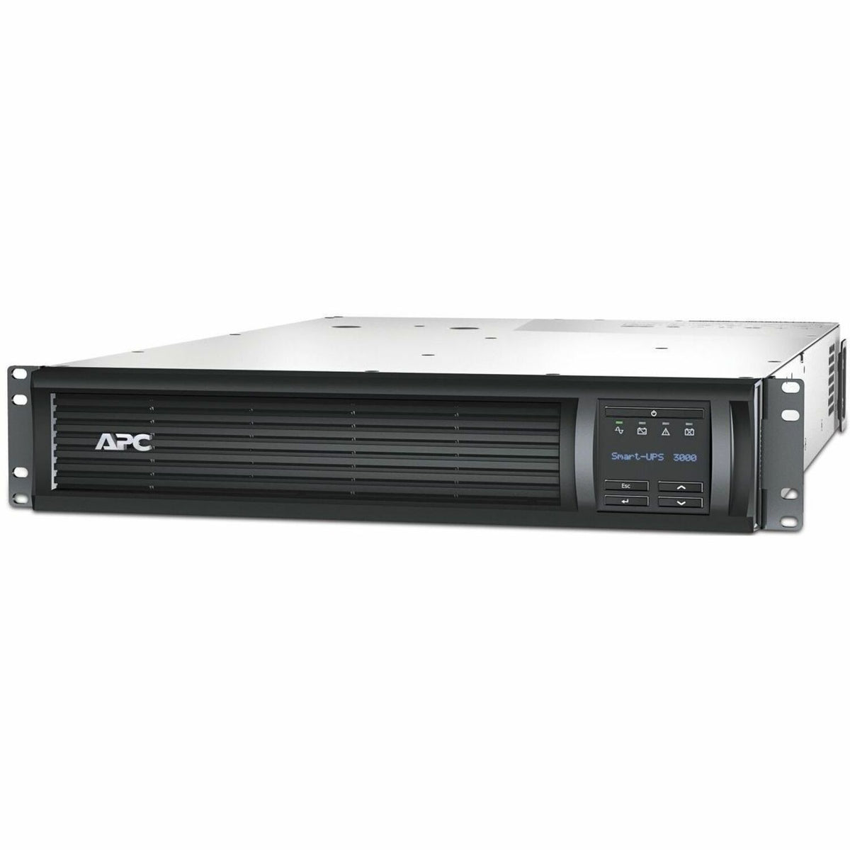 [TAA] APC Smart-UPS, Line Interactive, 3kVA, Rackmount 2U, 120V, 6 NEMA 5-15R+2 NEMA 5-20R outlets, Network Card, AVR, LCD, TAA - SMT3000RM2UNCUS