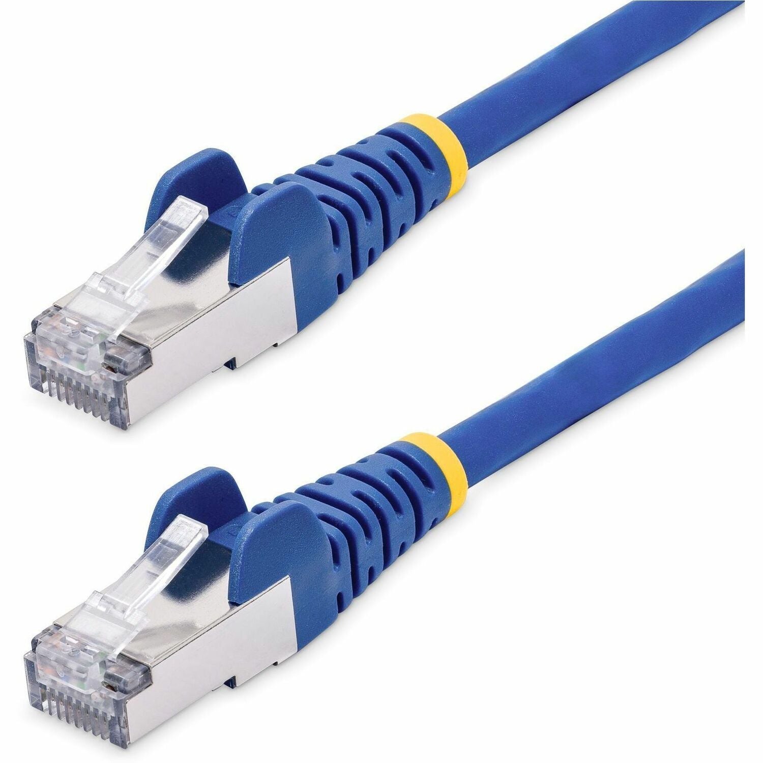 StarTech.com 6in Blue CAT8 Ethernet Cable, Snagless RJ45, 25G/40G 2000MHz, 100W PoE, S/FTP, 26AWG Pure Bare Copper, LSZH Network Patch Cord - NLBL-6IN-CAT8-PATCH