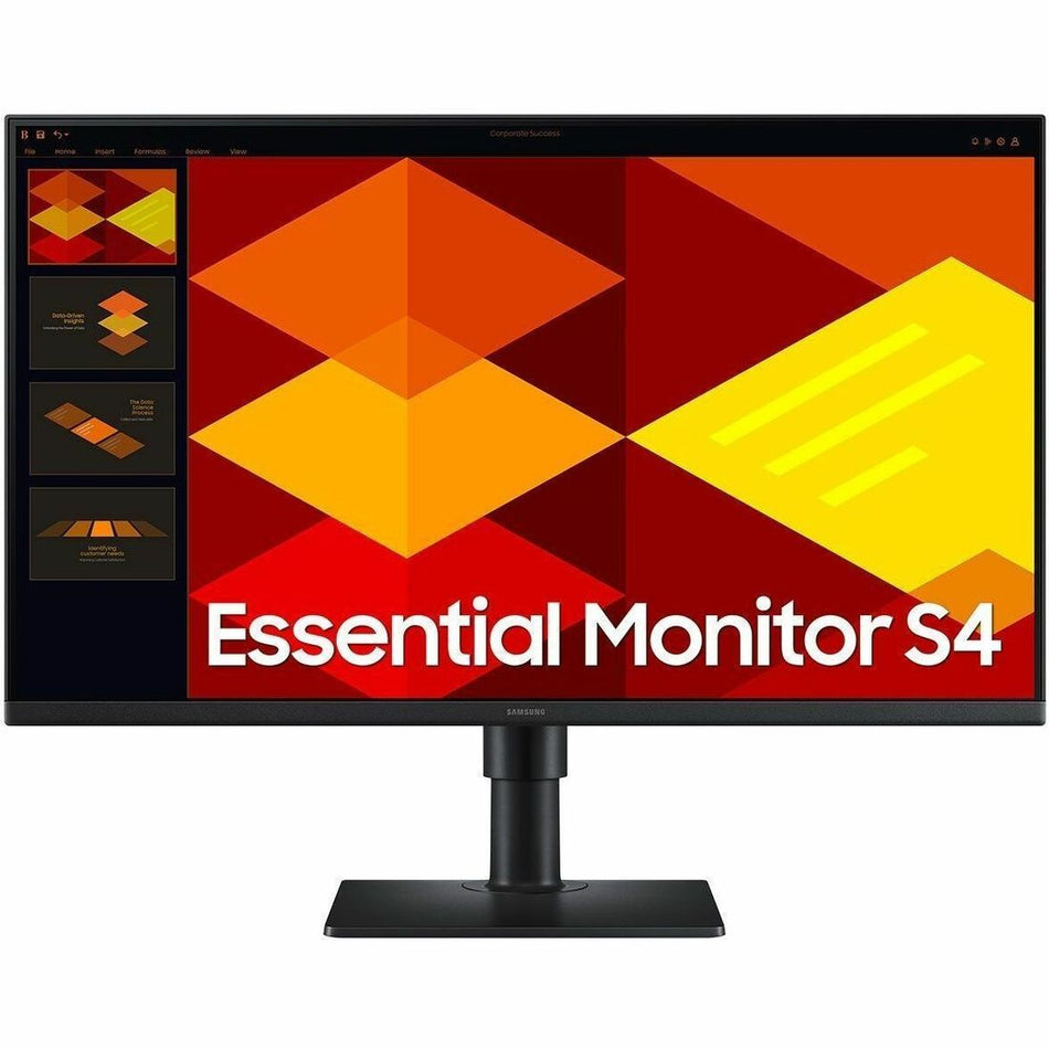 Samsung Essential S4 S27D402GAN 27" Class Full HD LCD Monitor - 16:9 - Black - S27D402GAN