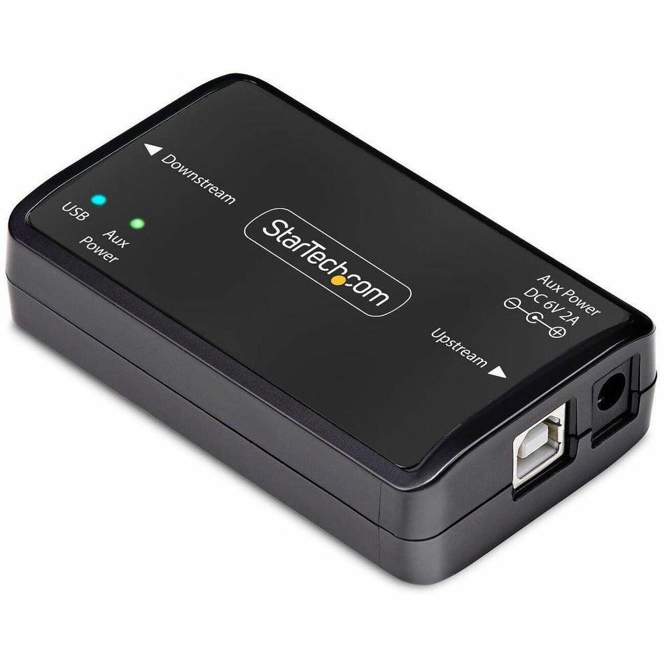 StarTech.com USB Galvanic Isolator Up To 6KV, Electrical Noise Isolator, IP40, DIN Rail Mount, Isolated Power Filter, USB 2.0 (12Mbps)/TAA - U1-USB-ISOLATOR