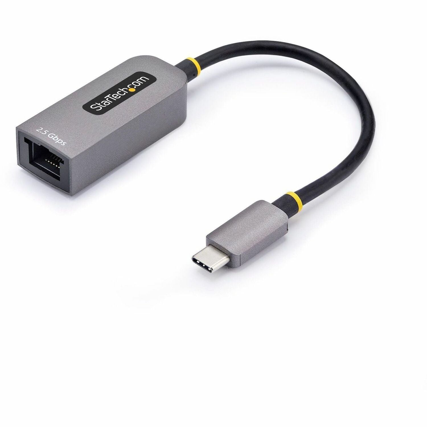 StarTech.com 2.5GbE USB-C to Ethernet Adapter, NBASE-T NIC, USB 3.0 Type-C 2.5/1G Multi Speed Network, USB 3.1 RJ45, Thunderbolt Compatible - C22G-USB-ETHERNET