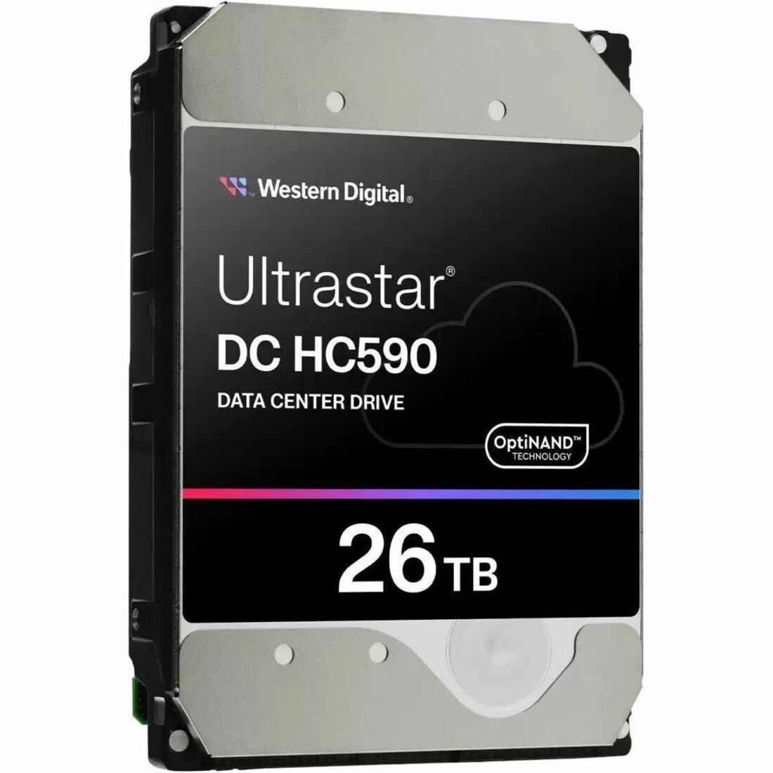 Western Digital Ultrastar DC HC500 0F65672 26 TB Hard Drive - 3.5" Internal - SATA (SATA/600) - Conventional Magnetic Recording (CMR) Method - 0F65672