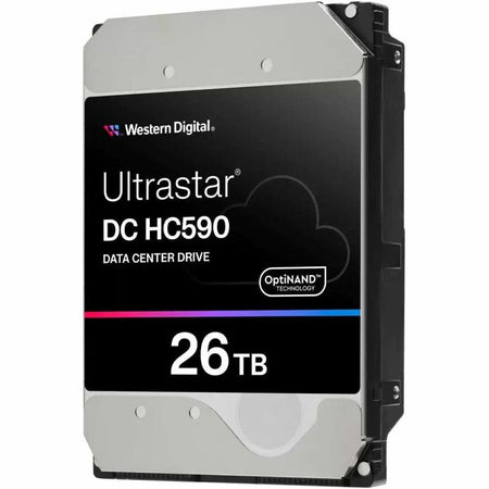 Western Digital Ultrastar DC HC500 WUH722626AL5204 26 TB Hard Drive - 3.5" Internal - SAS - Conventional Magnetic Recording (CMR) Method - 0F59375