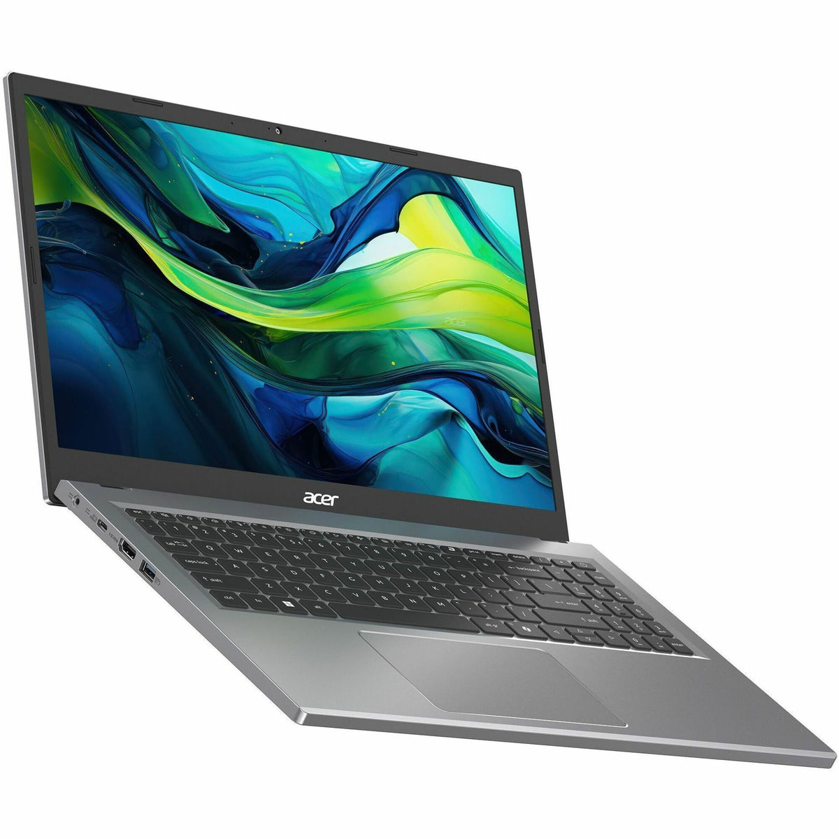 Acer Aspire Go 15 AG15-71P AG15-71P-794K 15.6" Notebook - Full HD - Intel Core i7 13th Gen i7-13620H - 16 GB - 512 GB SSD - English Keyboard - Silver - NX.J4GAA.002