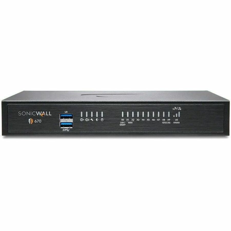 SonicWall TZ670 Network Security/Firewall Appliance - 03-SSC-3028