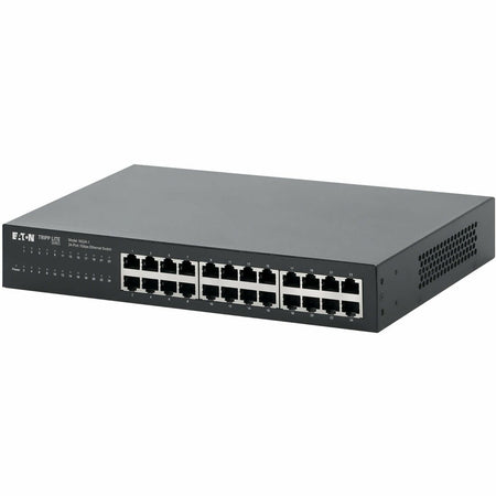 Eaton Tripp Lite Series 24-Port 10/100/1000 Mbps Desktop Gigabit Ethernet Unmanaged Switch, Metal Enclosure - NG24-1
