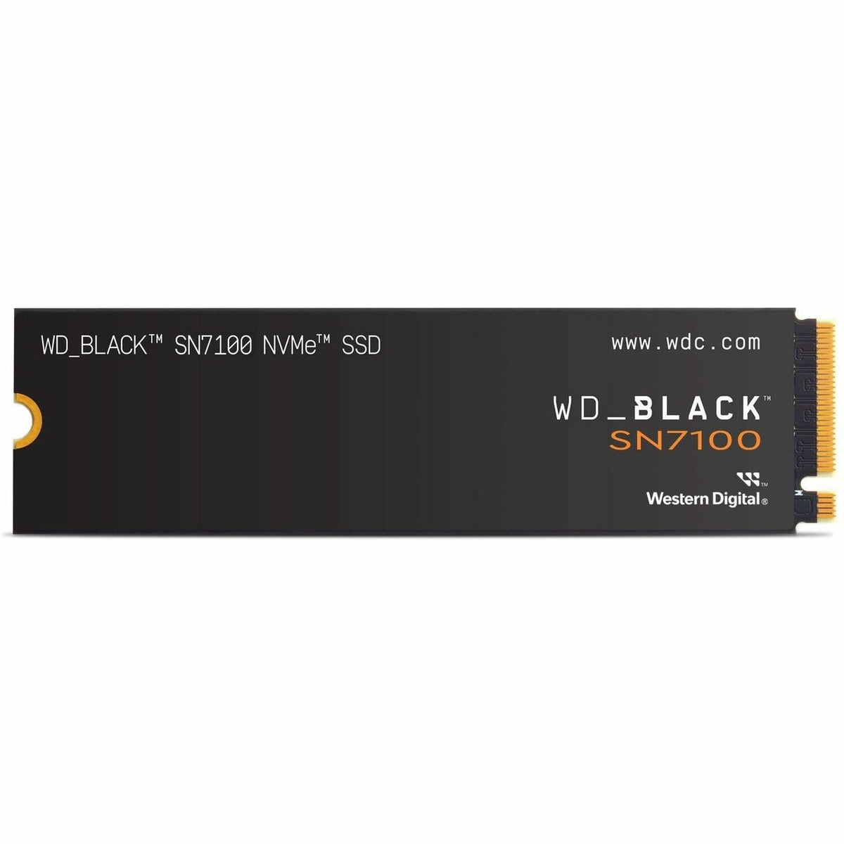 SanDisk WD_BLACK SN7100 WDS500G4X0E-00CJA0 500 GB Solid State Drive - M.2 2280 Internal - PCI Express NVMe (PCI Express NVMe 4.0 x4) - WDS500G4X0E-00CJA0