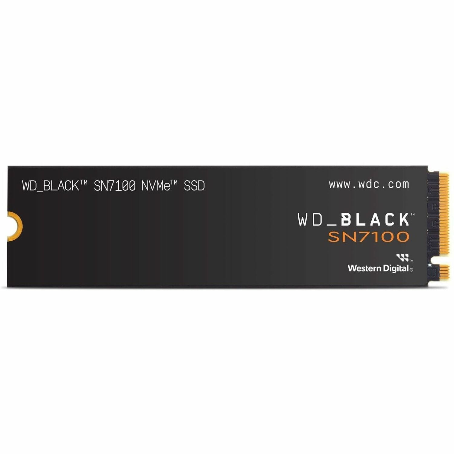 SanDisk WD_BLACK SN7100 WDS500G4X0E-00CJA0 500 GB Solid State Drive - M.2 2280 Internal - PCI Express NVMe (PCI Express NVMe 4.0 x4) - WDS500G4X0E-00CJA0