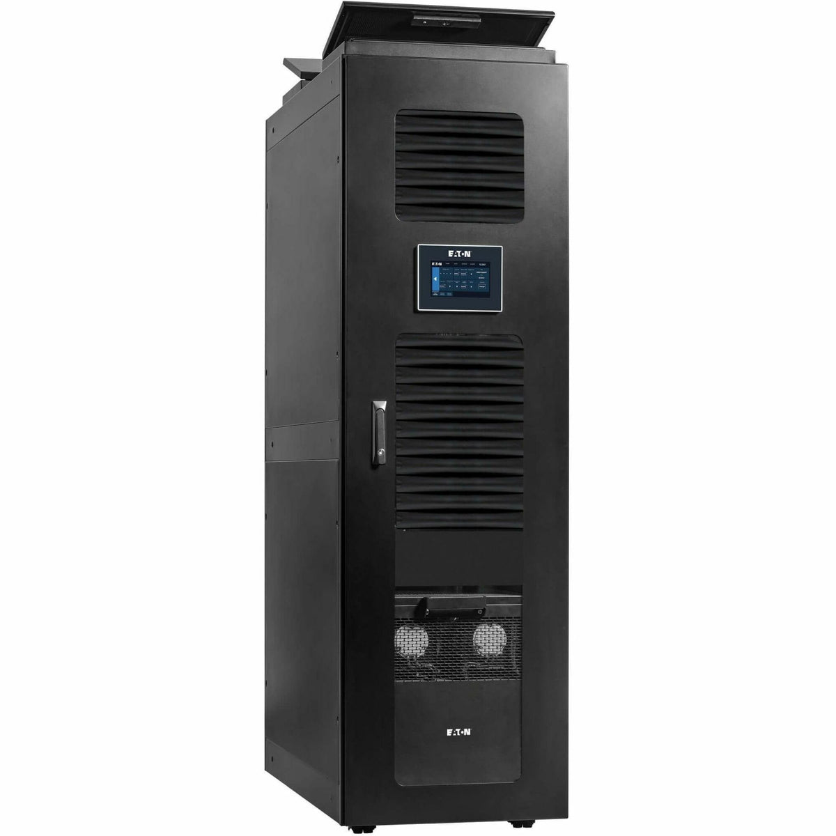 Eaton SmartRack Self-Cooling 42U Server Rack Enclosure with Single-Phase 5.5 kW (18,766 BTU) Cooling Unit, 208V, 60 Hz - SRCOOL5KWRM42U