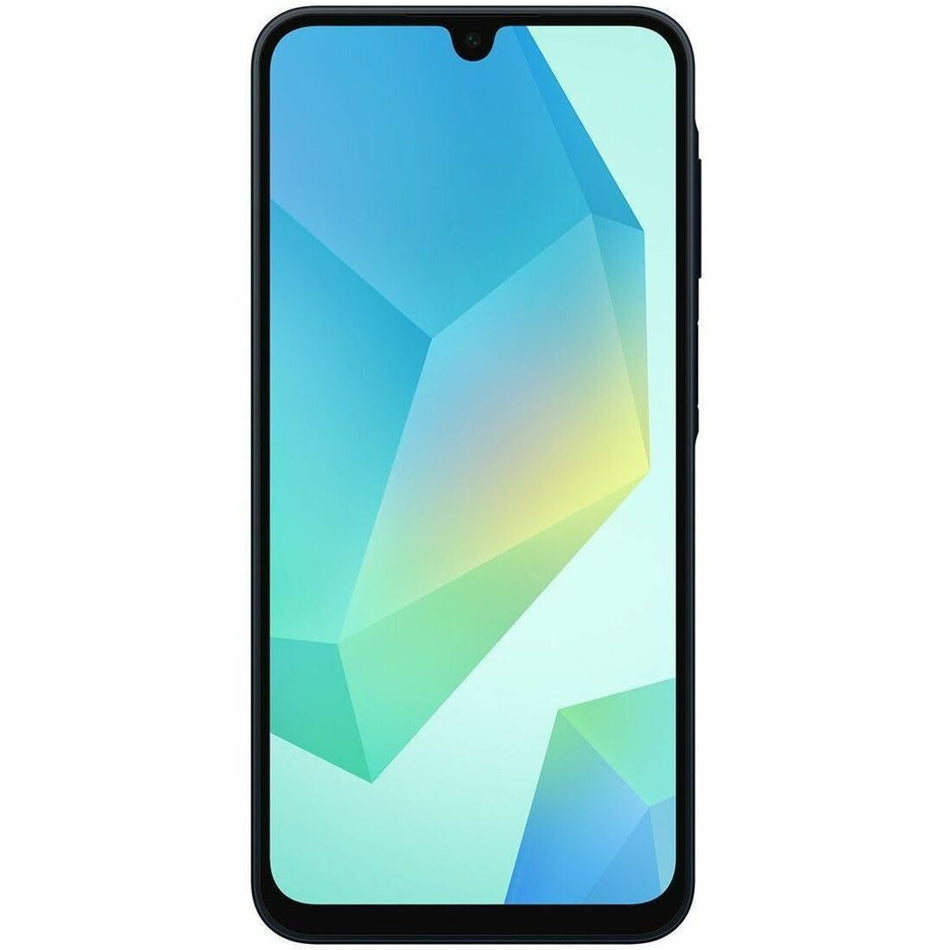 Samsung Galaxy A16 5G SM-A166U 128 GB Smartphone - 6.7" Super AMOLED Full HD Plus 1080 x 2340 - Octa-core (Cortex A78Dual-core (2 Core) 2.40 GHz + Cortex A55 Hexa-core (6 Core) 2 GHz - 4 GB RAM - Android 14 - 5G - Blue Black - SM-A166UZKAXAA