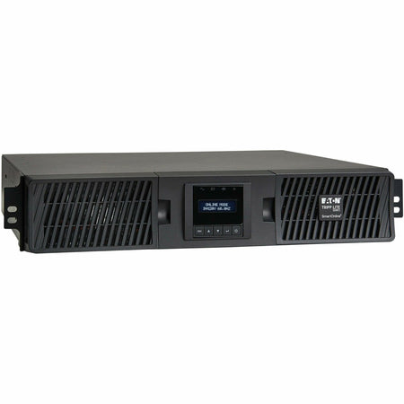 Eaton Tripp Lite Series SmartOnline 1500VA 1350W 120V Double-Conversion Sine Wave UPS - 8 Outlets, Extended Run, Network Card Option, LCD, USB, DB9, 2U Rack/Tower, TAA - SU1500RTXLCD2UTAA