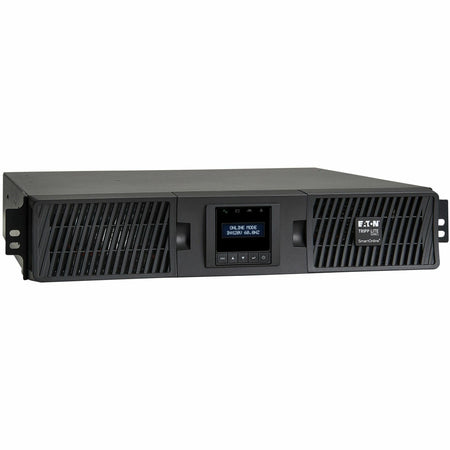 Eaton Tripp Lite Series SmartOnline 2000VA 1800W 120V Double-Conversion Sine Wave UPS - 7 Outlets, Extended Run, Network Card Option, LCD, USB, DB9, 2U Rack/Tower, TAA - SU2200RTXLCD2UTAA