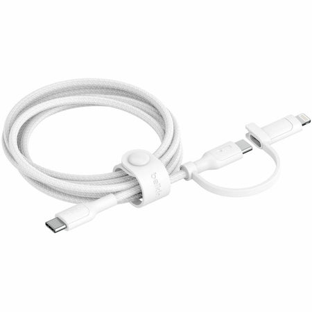 Belkin BoostCharge Pro 2-in-1 Cable with USB-C and Lightning Connector - CAC003fq1.5MWH