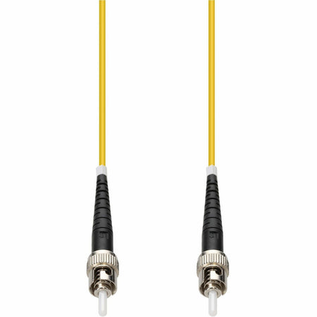 AddOn 4m ST to ST Yellow OS2 Simplex OFNP (Plenum-Rated) SMF Fiber Patch Cable - ADD-ST-ST-4MS9SMFP