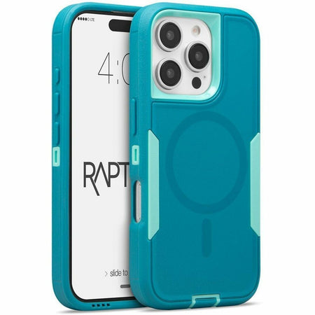 Cellairis Rapture Rugged - iPhone 16 Pro Ocean Blue/ Turquoise w/ MagSafe - 02-0960004R