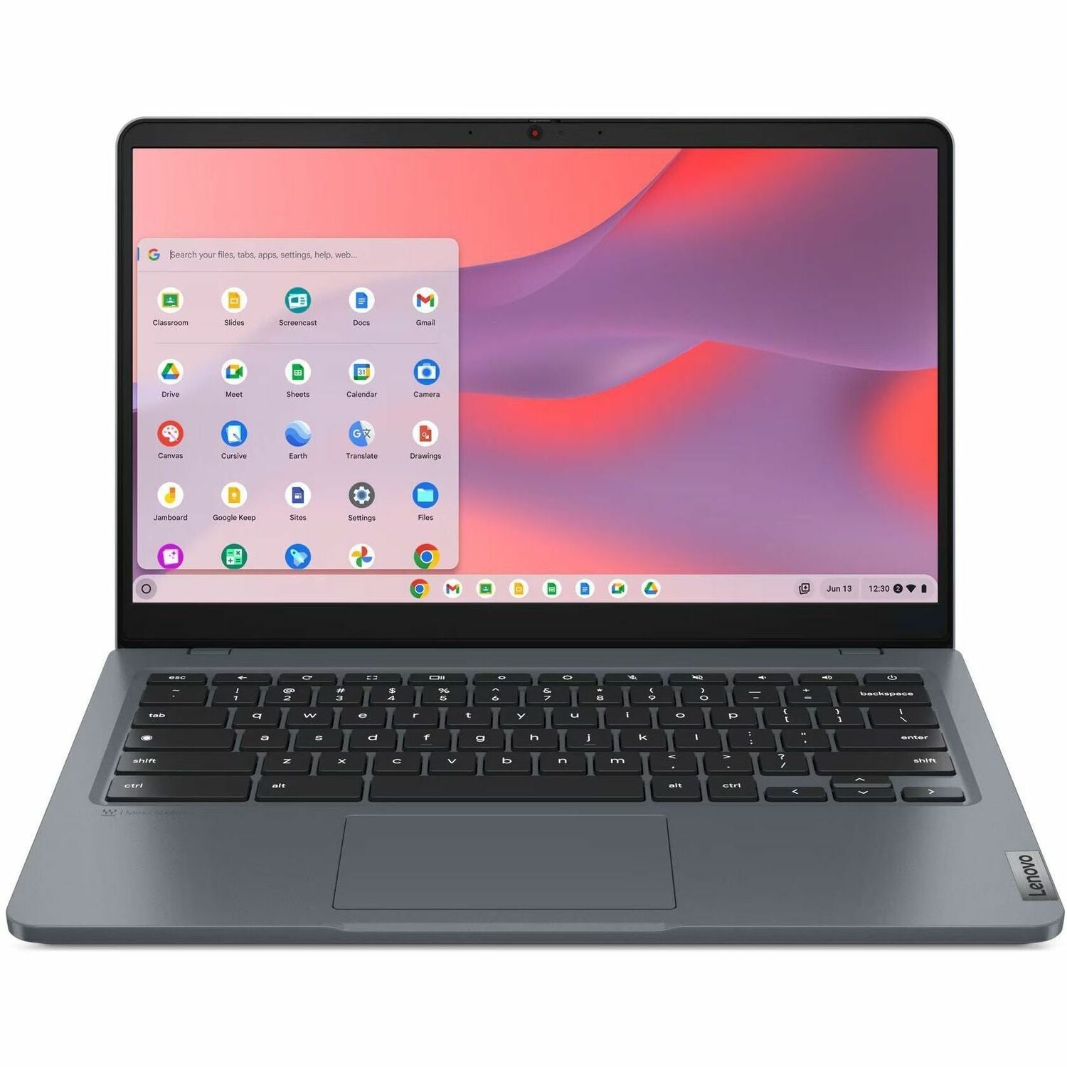 Lenovo 14e Chromebook Gen 3 82W6003DUS 14" Chromebook - Full HD - Intel N-Series N100 - 8 GB - 64 GB Flash Memory - English Keyboard - Storm Gray - 82W6003DUS