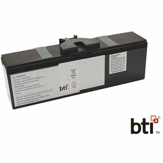 BTI APCRBC163-SLA163 SEALED LEAD ACID BATTERY FOR APC RBC163 - 2yr Warranty - BACK-UPS PRO BGM1500B-US, BACK-UPS PRO BR1500MS, BACK-UPS PRO BR1500MS2, BACK-UPS PRO BR1500MS-TW - APCRBC163-SLA163