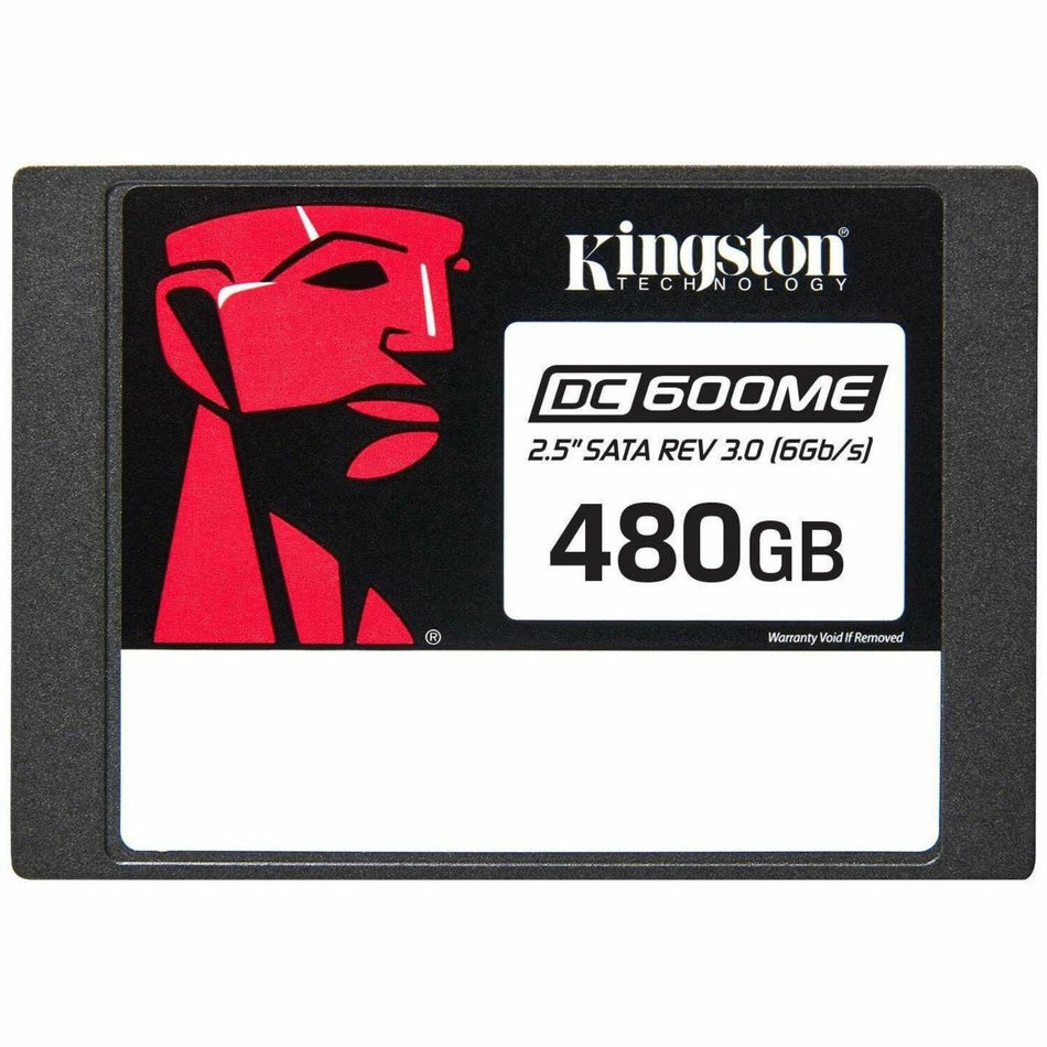 Kingston DC600ME 480 GB Solid State Drive - 2.5" Internal - SATA (SATA/600) - Mixed Use - SEDC600ME/480G
