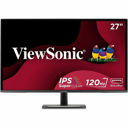 ViewSonic VA2756A-MHD 27 Inch IPS 1080p Monitor with 120Hz, Eye Care, HDMI, DisplayPort, and VGA Inputs for Home and Office - VA2756A-MHD