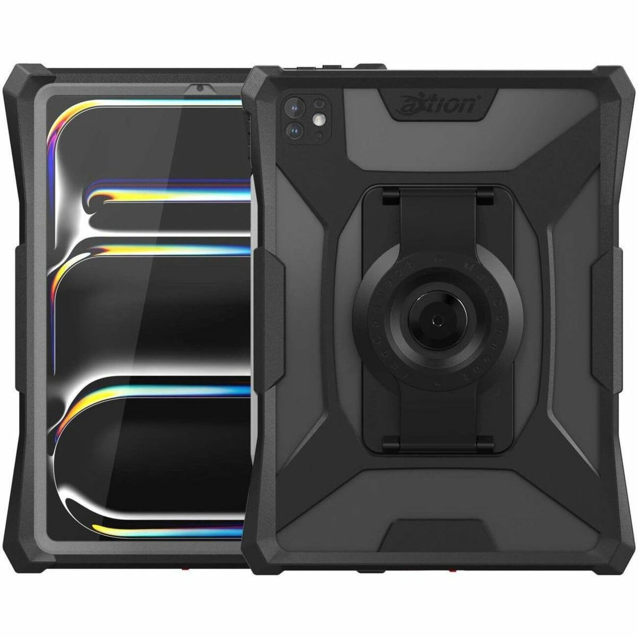 The Joy Factory aXtion Slim MH Rugged Carrying Case for 11" Apple iPad Pro 11 Tablet - Clear - CWA4152MH