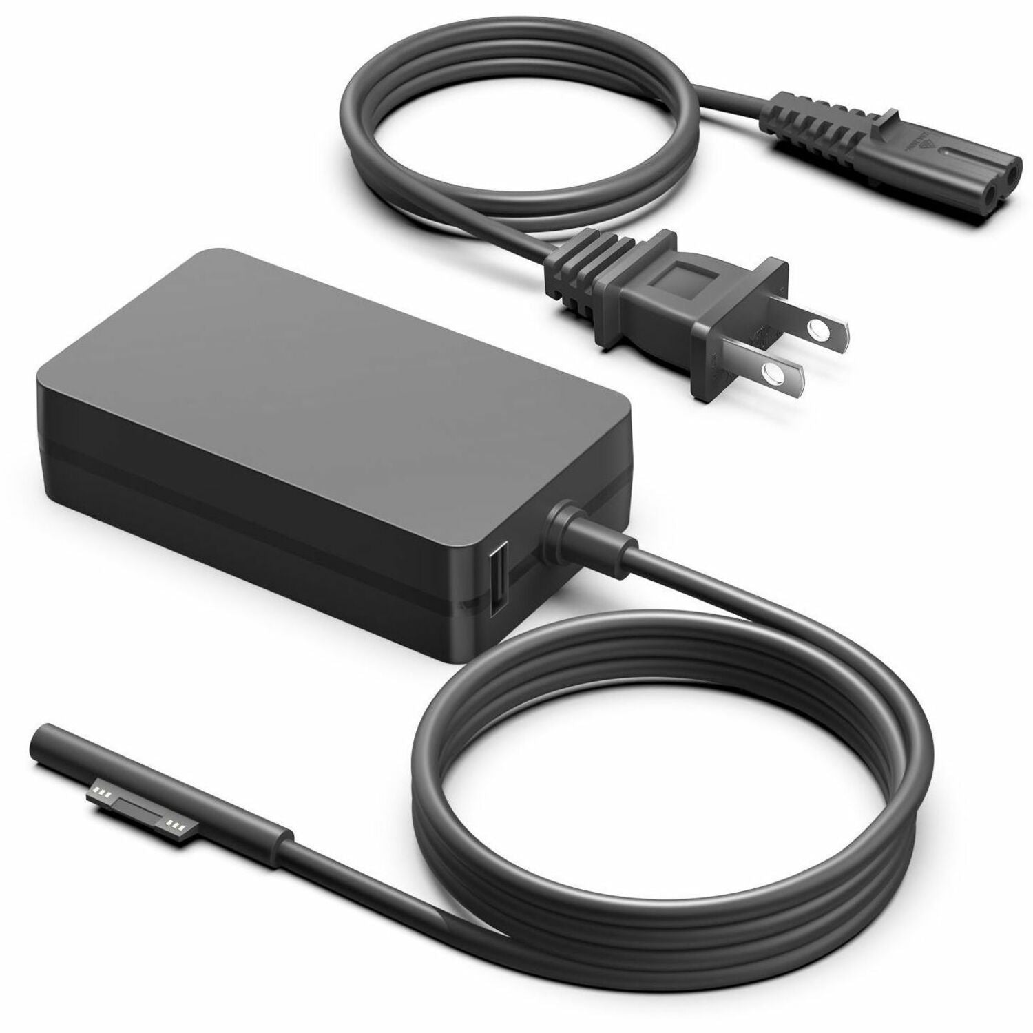 BTI W8Z-00001-BTI 15V 65W AC ADAPTER W8Z-00001, SURFACE BOOK, BOOK 2, GO, GO 2, GO 3, LAPTOP, LAPTOP 2, LAPTOP 3, LAPTOP 4, LAPTOP 5, LAPTOP STUDIO, PRO 3, PRO 4, PRO 5, PRO 6, PRO 7, PRO 7 PLUS, PRO 8, PRO 9, PRO X - W8Z-00001-BTI