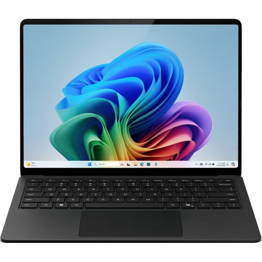 Microsoft Surface Laptop 7 13.8" Touchscreen Copilot+ PC Notebook - 120 Hz - Intel Core Ultra 5 - 16 GB - 256 GB SSD - English Keyboard - Black - EP2-33224