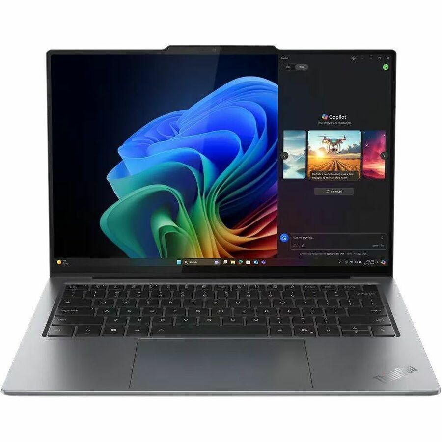 Lenovo Thinkpad X9-14 Gen 1 21QA0006US 14" Copilot+ PC Notebook - WUXGA - 60 Hz - Intel Core Ultra 7 268V - vPro Technology - Intel Evo Platform - 32 GB - 1 TB SSD - English Keyboard - Black, Gray - 21QA0006US