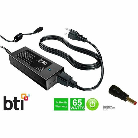BTI 492-BDBZ-BTI 19V 65W AC ADAPTER DELL INSPIRON 14 3000 (3480), 14 3000 (3481), 14 3000 (3490), 14 3000 (3493), 14 5000 (5400) 2-in-1, 14 5000 (5401) - 492-BDBZ-BTI