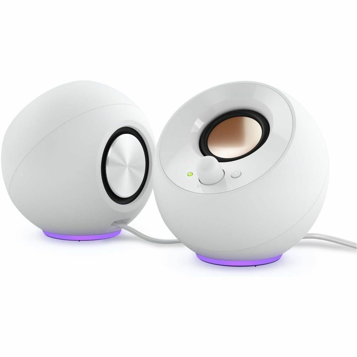 Creative Pebble SE 2.0 Speaker System - 4.40 W RMS - White - 51MF1725AA001