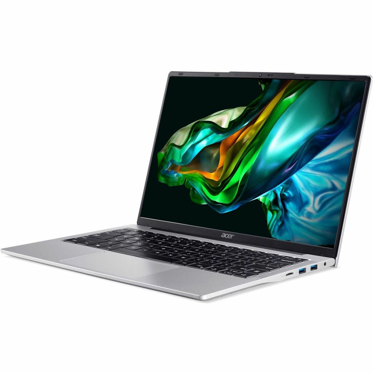 Acer Aspire Lite AL14-31P AL14-31P-34U9 14" Notebook - WUXGA - Intel Core i3 i3-N300 - 8 GB - 512 GB SSD - Silver - NX.KS9EM.004