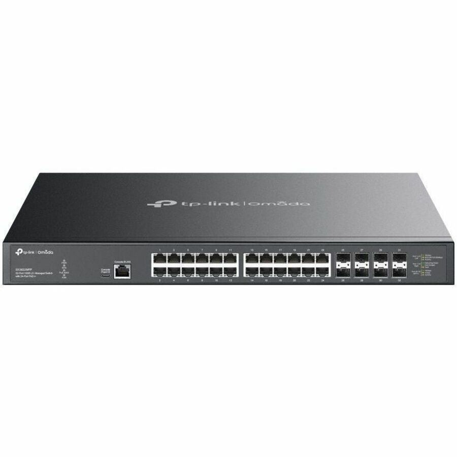 Omada Omada 32-Port 10GE L2+ Managed Switch with 24-Port PoE++ - SX3832MPP