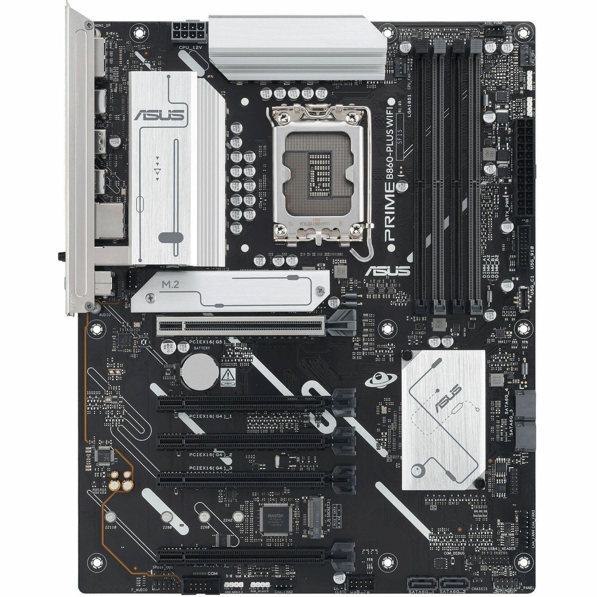 Asus Prime B860-PLUS WIFI Desktop Motherboard - Intel B860 Chipset - Socket LGA-1851 - ATX - PRIME B860-PLUS WIFI