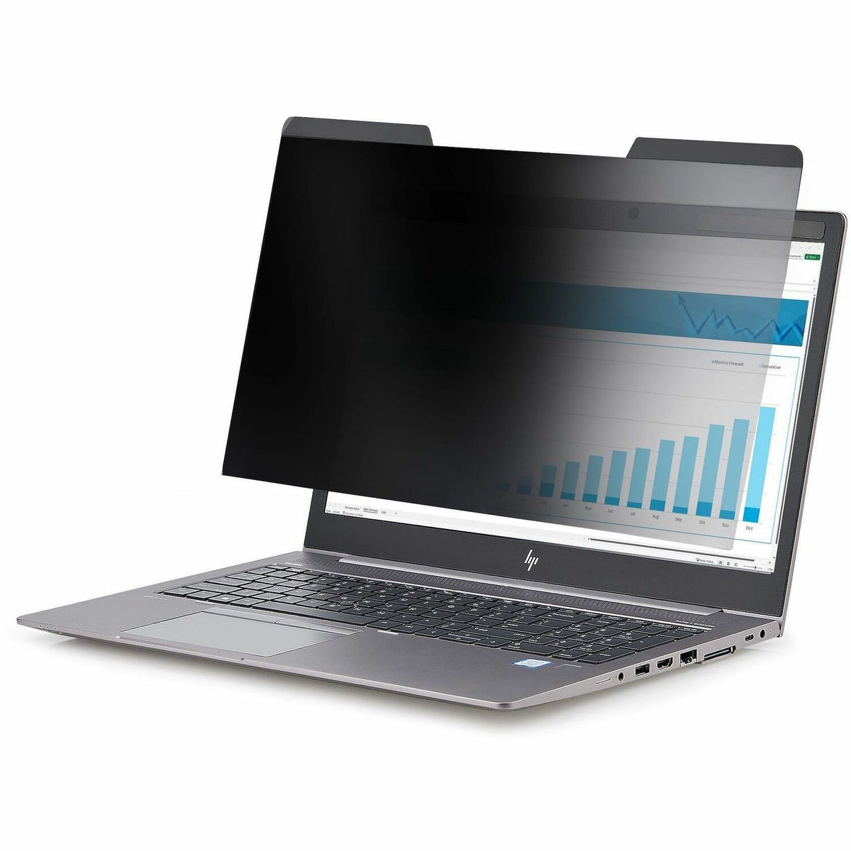 StarTech.com Magnetic Privacy Screen For 16-Inch 16:10 Laptop, Reversible Filter, Computer Screen Protector, TAA, Blue Light Shield - 161LM-PRIVACY-SCREEN