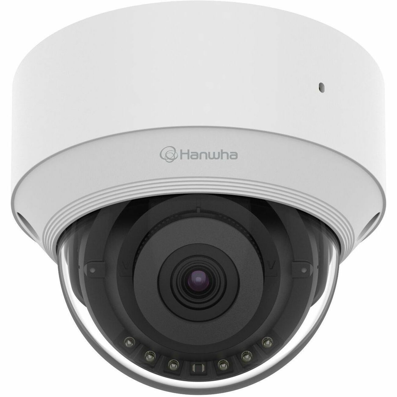 Wisenet QND-C8013R 5 Megapixel Indoor Network Camera - Color - Dome - White - TAA Compliant - QND-C8013R