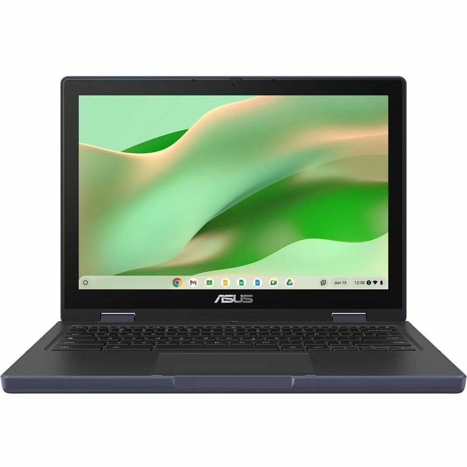 Asus Chromebook CR12 Flip CR1204F CR1204FTA-YZ84T 12.2" Touchscreen Rugged Convertible 2 in 1 Chromebook - WUXGA - Intel N-Series N150 - 8 GB - 64 GB Flash Memory - Mineral Gray - CR1204FTA-YZ84T