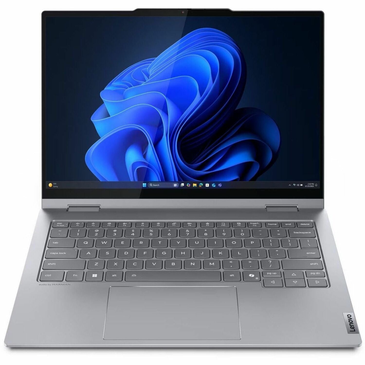 Lenovo ThinkBook 14 G5 IAU 21SQ0000US 14" Touchscreen Convertible 2 in 1 Notebook - WUXGA - Intel Core Ultra 5 225U - 16 GB - 512 GB SSD - English (US) Keyboard - Luna Gray - 21SQ0000US