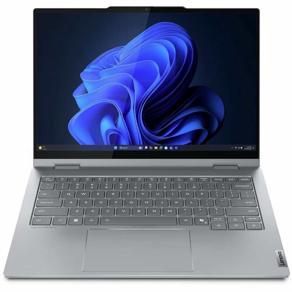 Lenovo ThinkBook 14 G5 IAU 21SQ0002US 14" Touchscreen Convertible 2 in 1 Notebook - WUXGA - Intel Core Ultra 7 255U - 16 GB - 512 GB SSD - English (US) Keyboard - Luna Gray - 21SQ0002US