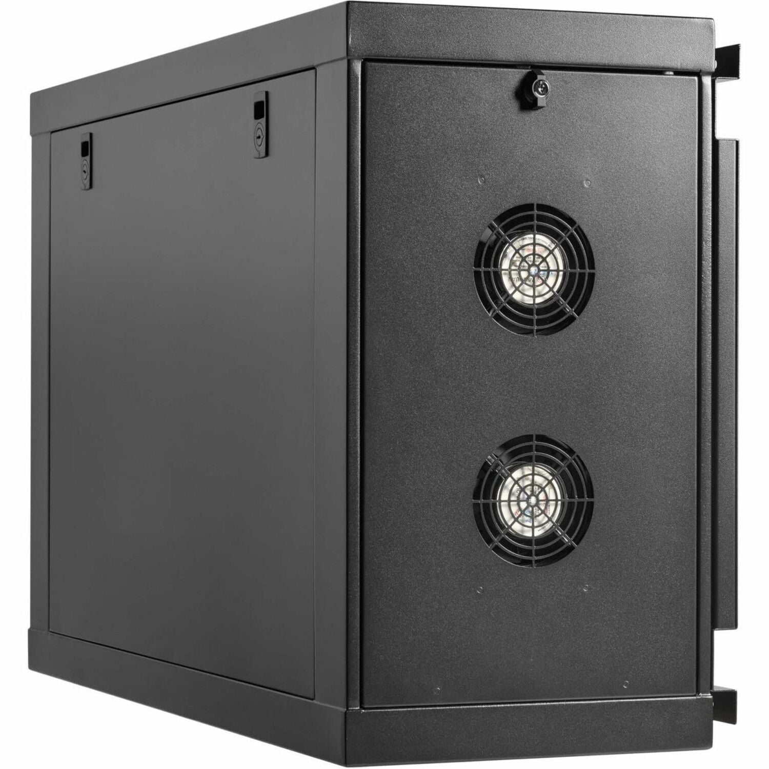 Eaton Tripp Lite Series SmartRack 9U Low-Profile Side-Mount Wall-Mount Mini Rack Enclosure, Black - SRW9USM
