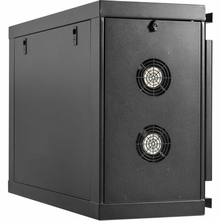 Eaton Tripp Lite Series SmartRack 9U Low-Profile Side-Mount Wall-Mount Mini Rack Enclosure, Black - SRW9USM