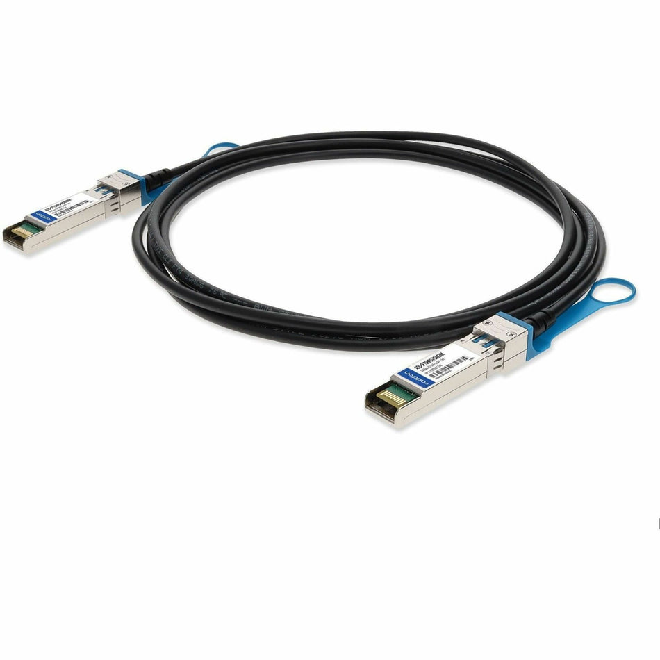AddOn Fortinet&reg; FN-CABLE-SFP+3 to HP&reg; J9283D Compatible 10GBase-CU SFP+ to SFP+ Direct Attach Cable (Passive Twinax, 3m) - ADD-SFTSHPD-PDAC3M