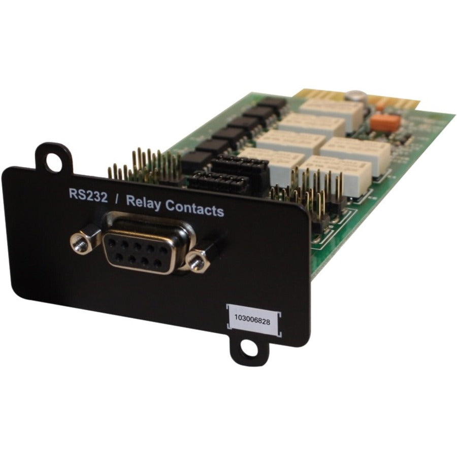 Eaton DB9 RS-232 Relay/Serial Interface Mini-Slot Card for Eaton 5PX G2, 9SX, and 9PX Lithium-ion UPS Systems - Relay-MS