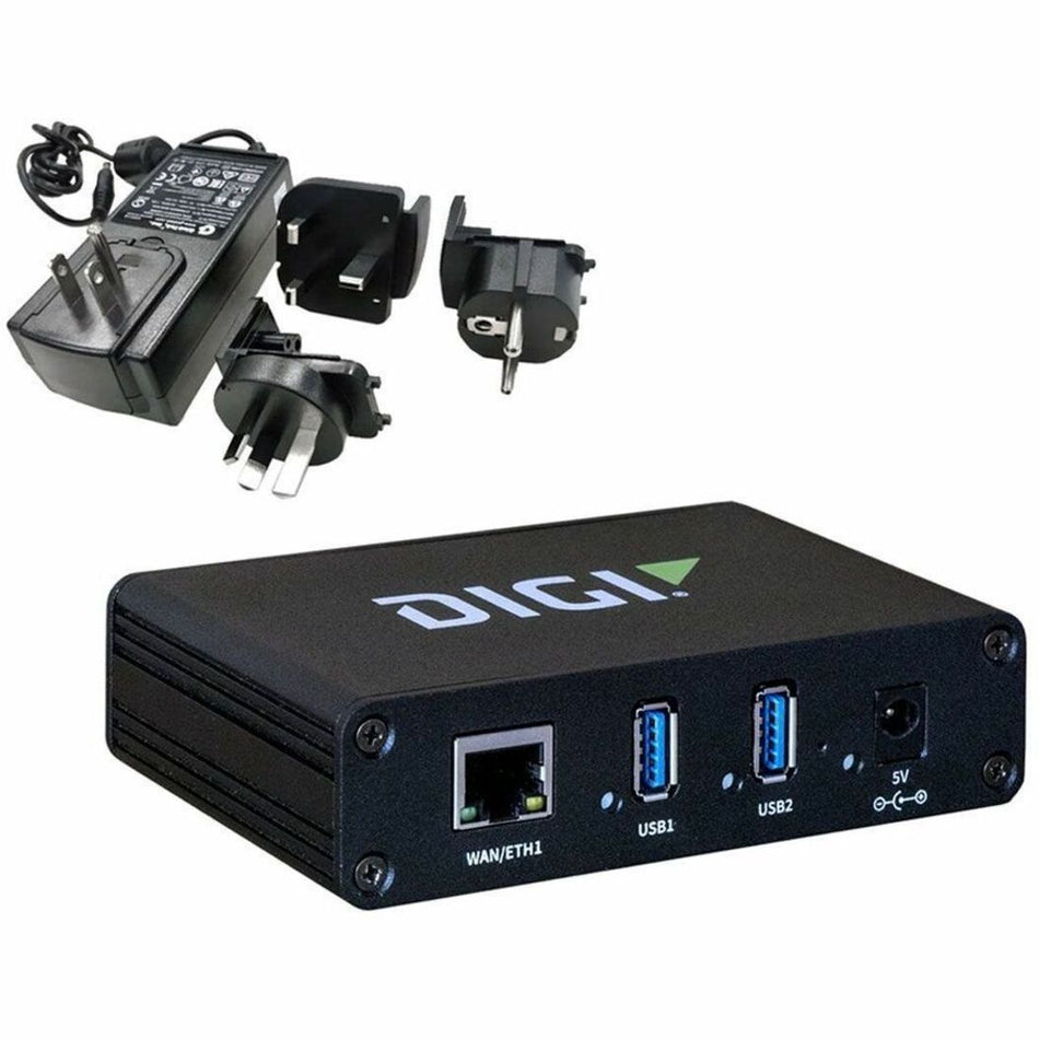 Digi AnywhereUSB 2 Plus USB/Ethernet Combo Hub - AW02-G300-GLB