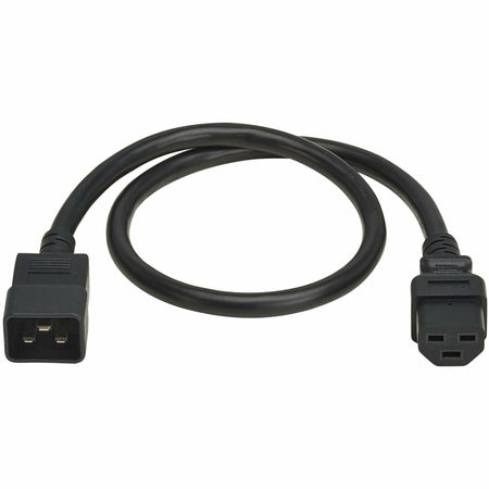 Eaton Tripp Lite Series Power Cord, C20 to C21 - Heavy-Duty, 20A, 250V, 12 AWG, 2 ft. (0.6 m), Black - P035-002